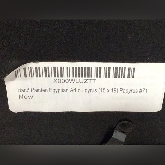 Papyrus Print‎ of Ramses the Great & The Gold of the Pharaohs Battle of Dapur - Picture 12 of 12